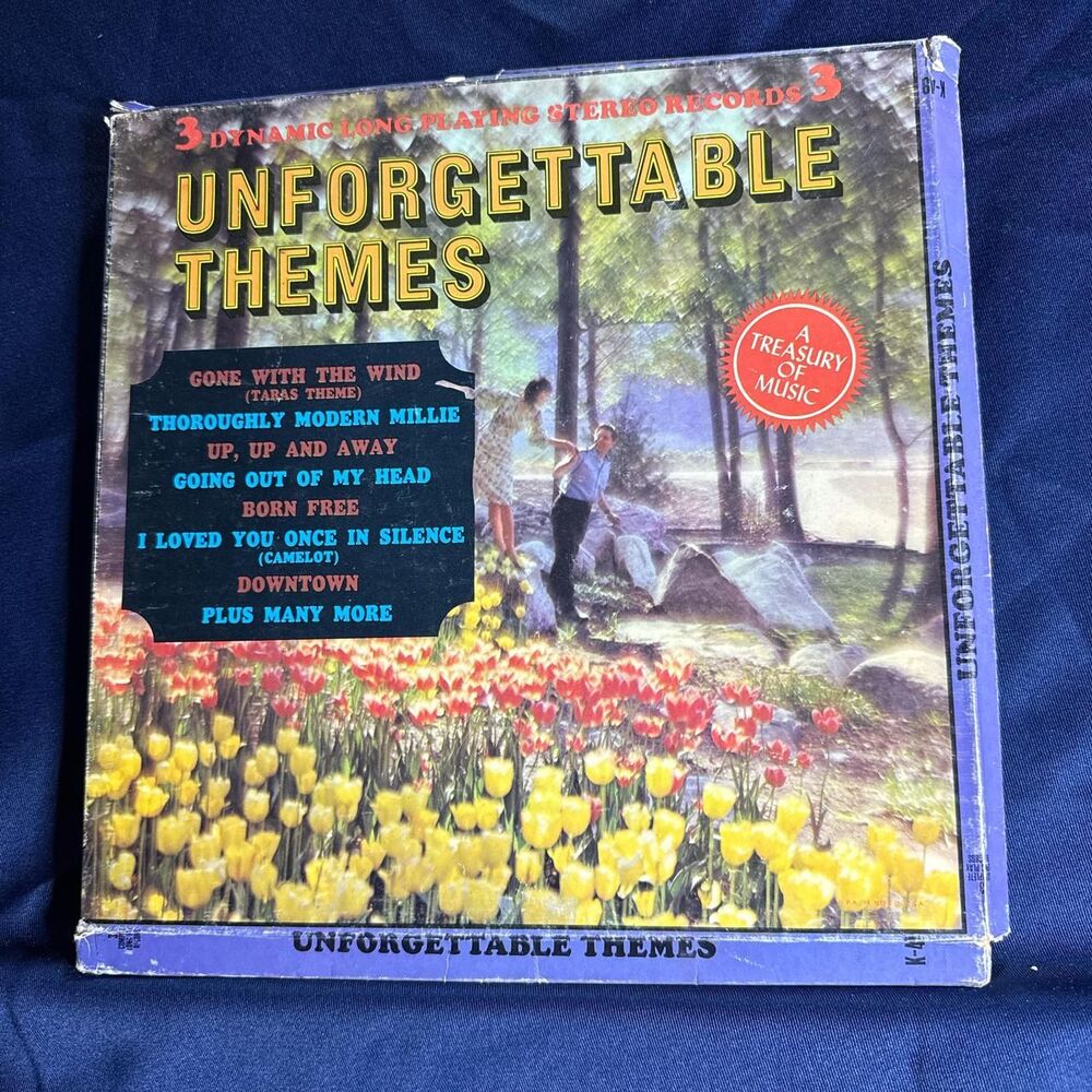 Unforgettable Themes vinyl record 3 records set #vinylcollectors #musiclovers